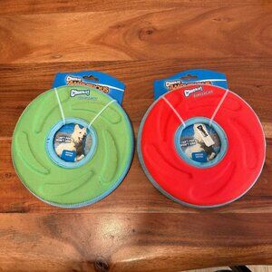 Chuckit! Amphibious ZipFlight Disk, size M, Green or Orange - NWT!!